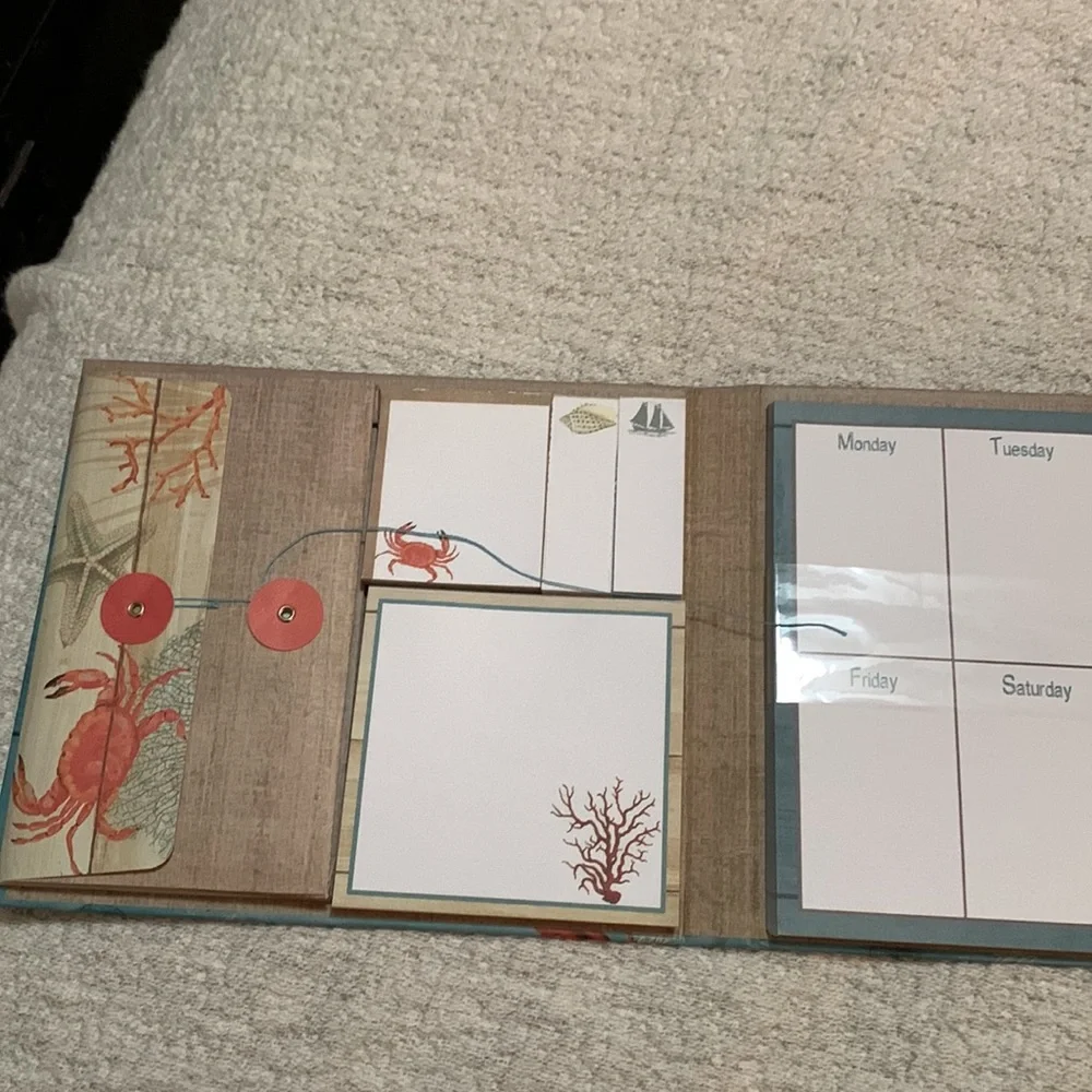 Notepads/organizer